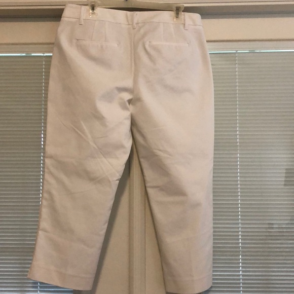 White House Black Market straight cropped pants - Picture 2 of 6